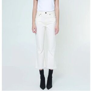 Noend Denim Distressed white Jeans